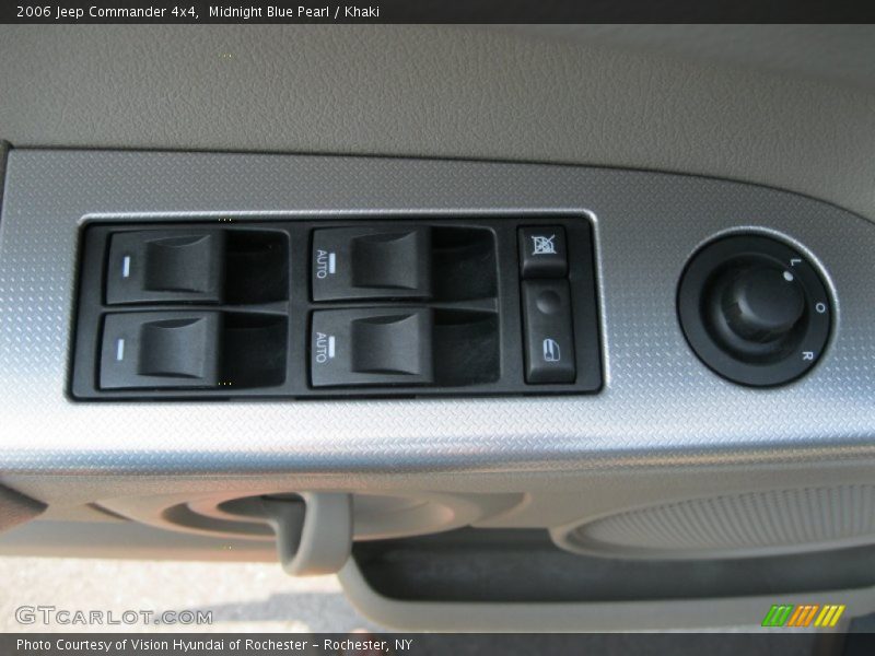 Midnight Blue Pearl / Khaki 2006 Jeep Commander 4x4