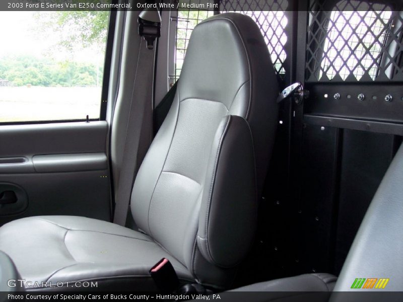 Oxford White / Medium Flint 2003 Ford E Series Van E250 Commercial