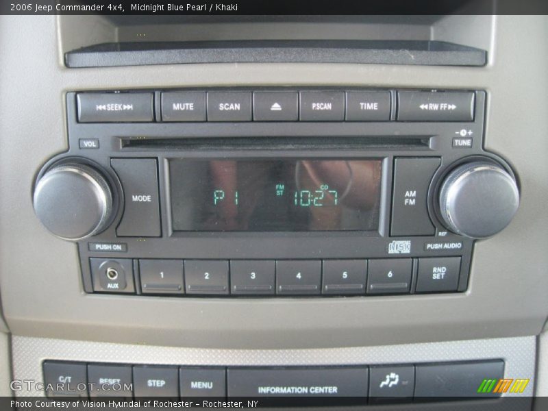 Midnight Blue Pearl / Khaki 2006 Jeep Commander 4x4