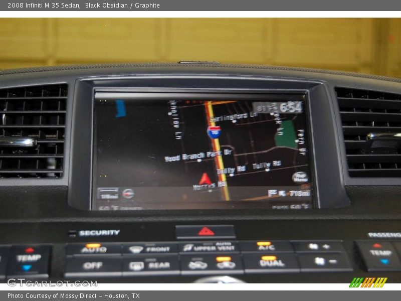 Black Obsidian / Graphite 2008 Infiniti M 35 Sedan