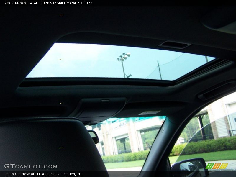 Black Sapphire Metallic / Black 2003 BMW X5 4.4i