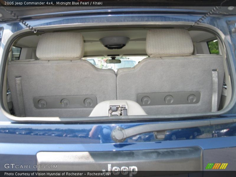 Midnight Blue Pearl / Khaki 2006 Jeep Commander 4x4