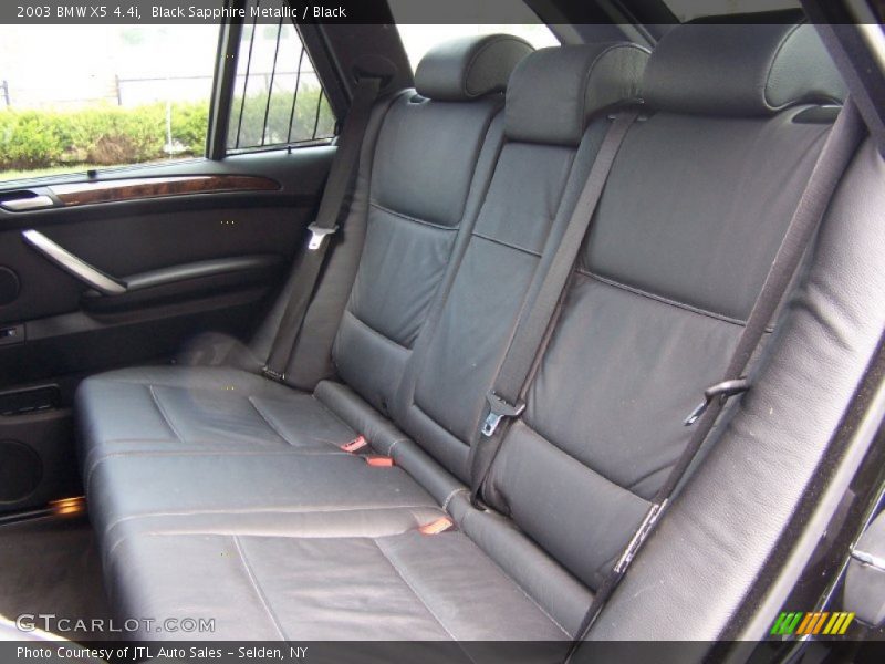 Black Sapphire Metallic / Black 2003 BMW X5 4.4i