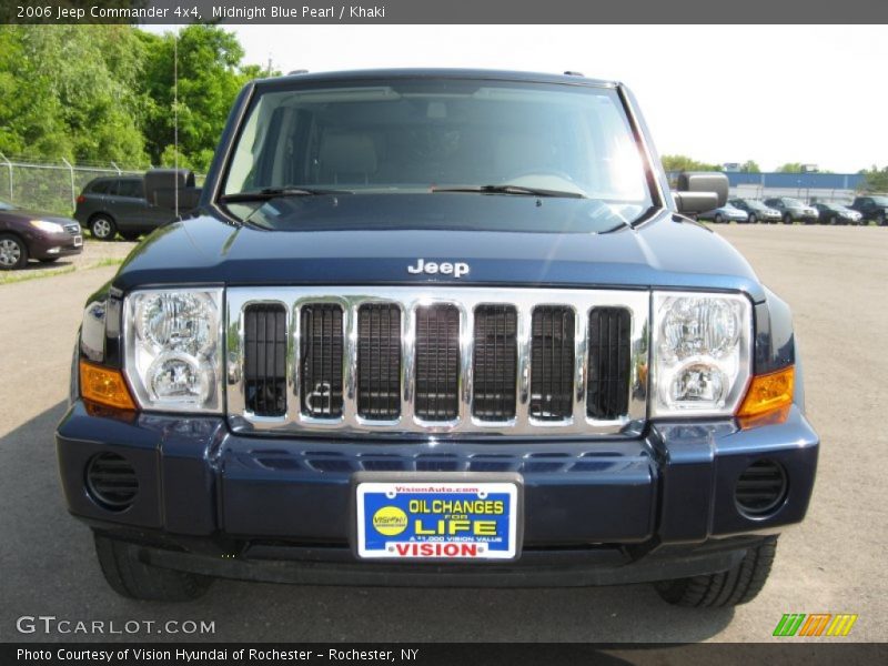 Midnight Blue Pearl / Khaki 2006 Jeep Commander 4x4