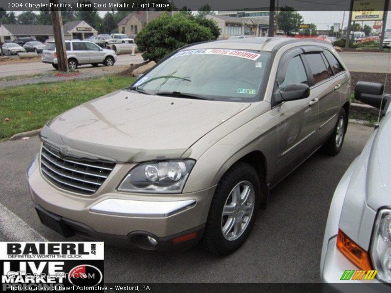Linen Gold Metallic / Light Taupe 2004 Chrysler Pacifica