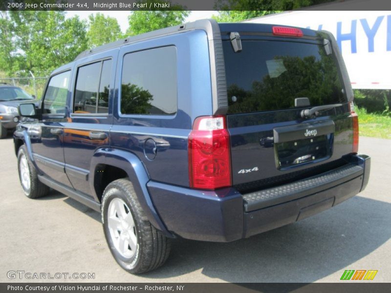 Midnight Blue Pearl / Khaki 2006 Jeep Commander 4x4