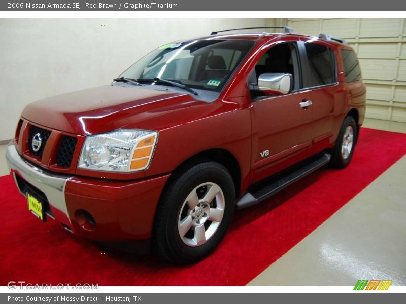 Red Brawn / Graphite/Titanium 2006 Nissan Armada SE