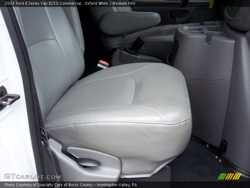 Oxford White / Medium Flint 2003 Ford E Series Van E250 Commercial