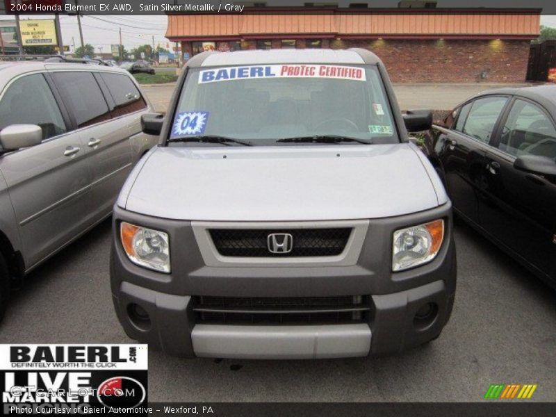 Satin Silver Metallic / Gray 2004 Honda Element EX AWD