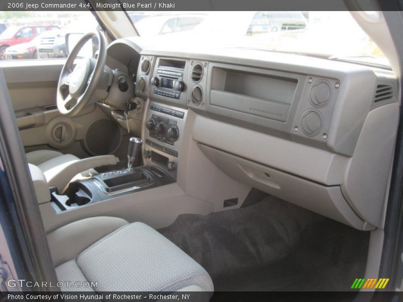 Midnight Blue Pearl / Khaki 2006 Jeep Commander 4x4