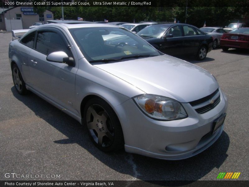 Ultra Silver Metallic / Ebony/Red 2006 Chevrolet Cobalt SS Supercharged Coupe