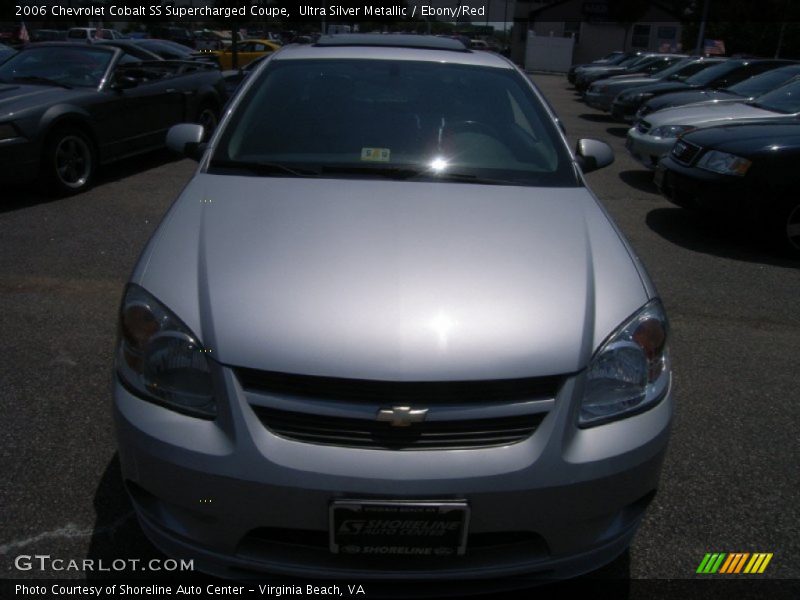 Ultra Silver Metallic / Ebony/Red 2006 Chevrolet Cobalt SS Supercharged Coupe