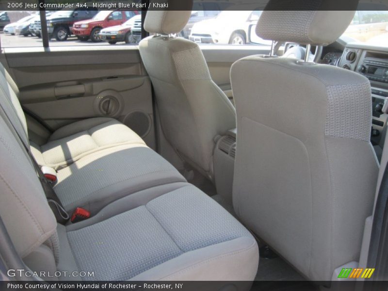 Midnight Blue Pearl / Khaki 2006 Jeep Commander 4x4