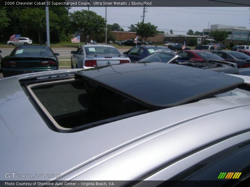 Ultra Silver Metallic / Ebony/Red 2006 Chevrolet Cobalt SS Supercharged Coupe