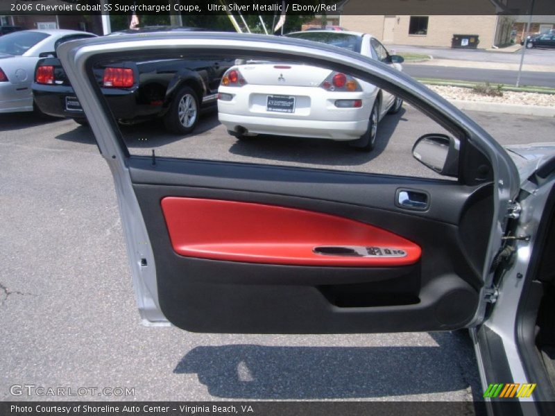 Ultra Silver Metallic / Ebony/Red 2006 Chevrolet Cobalt SS Supercharged Coupe