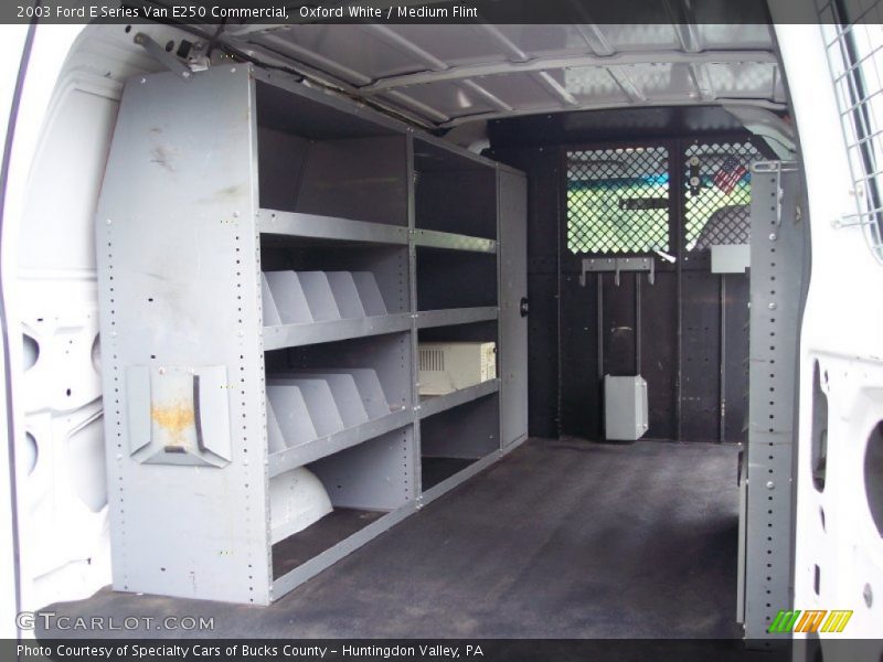 Oxford White / Medium Flint 2003 Ford E Series Van E250 Commercial