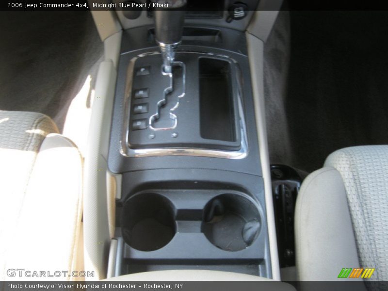 Midnight Blue Pearl / Khaki 2006 Jeep Commander 4x4