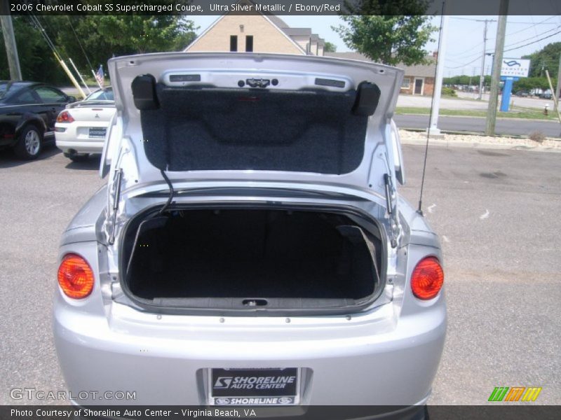 Ultra Silver Metallic / Ebony/Red 2006 Chevrolet Cobalt SS Supercharged Coupe