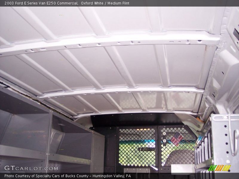 Oxford White / Medium Flint 2003 Ford E Series Van E250 Commercial