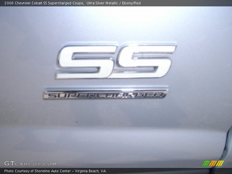 Ultra Silver Metallic / Ebony/Red 2006 Chevrolet Cobalt SS Supercharged Coupe