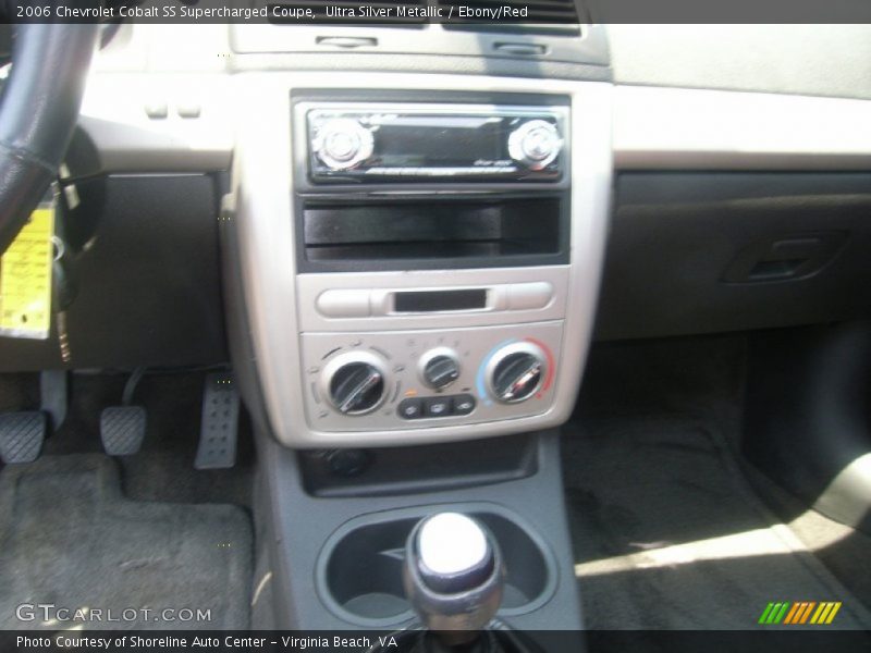 Ultra Silver Metallic / Ebony/Red 2006 Chevrolet Cobalt SS Supercharged Coupe