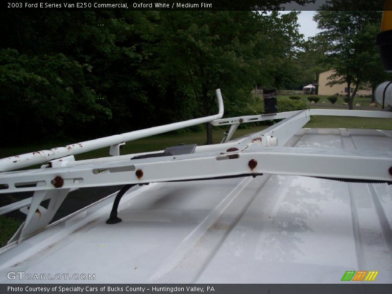 Oxford White / Medium Flint 2003 Ford E Series Van E250 Commercial