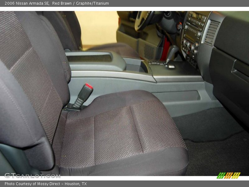 Red Brawn / Graphite/Titanium 2006 Nissan Armada SE