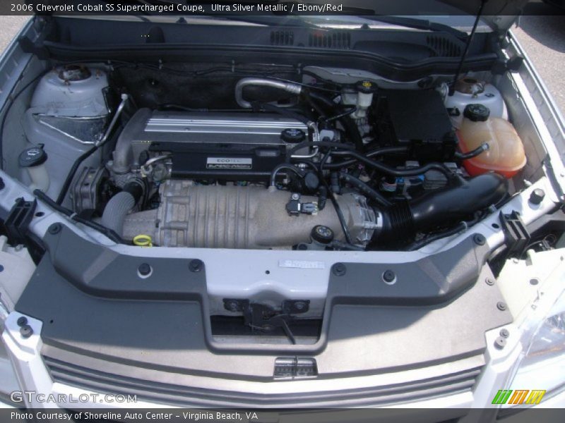 Ultra Silver Metallic / Ebony/Red 2006 Chevrolet Cobalt SS Supercharged Coupe