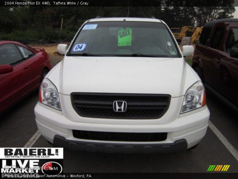 Taffeta White / Gray 2004 Honda Pilot EX 4WD