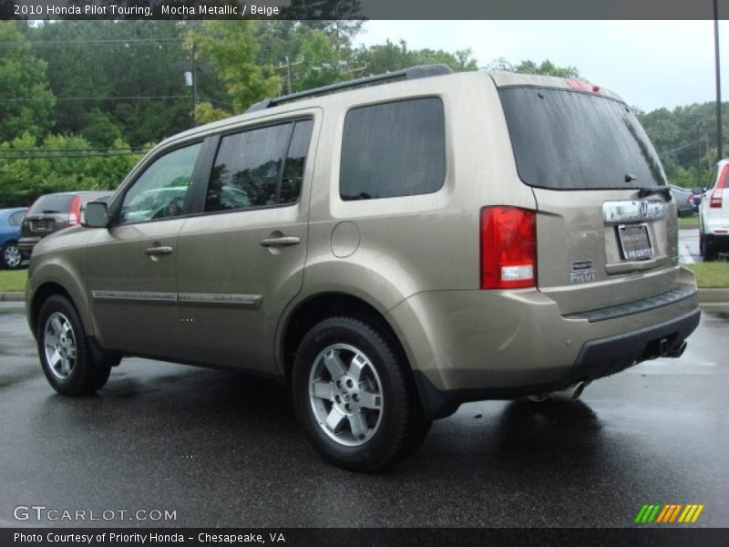 Mocha Metallic / Beige 2010 Honda Pilot Touring