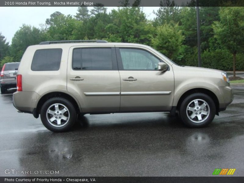 Mocha Metallic / Beige 2010 Honda Pilot Touring