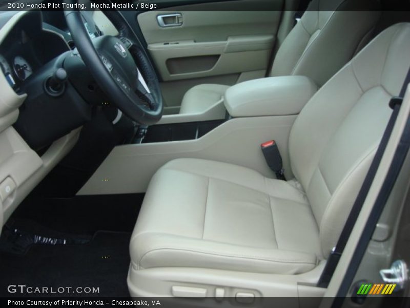  2010 Pilot Touring Beige Interior