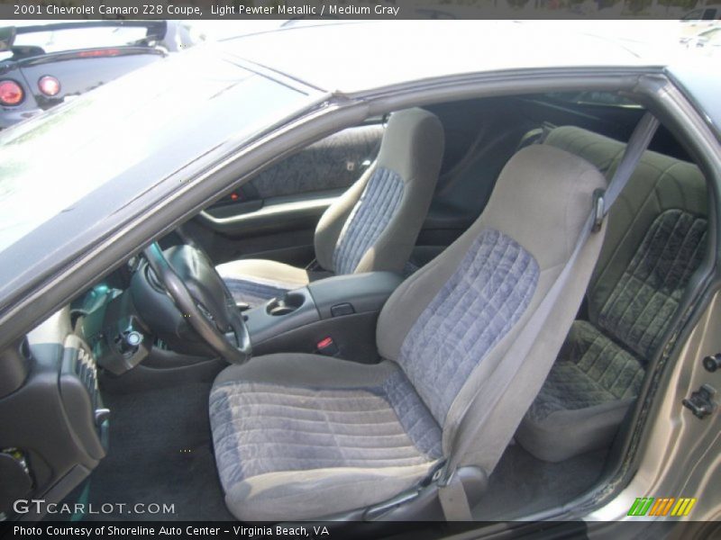  2001 Camaro Z28 Coupe Medium Gray Interior