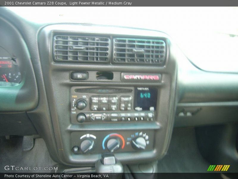 Light Pewter Metallic / Medium Gray 2001 Chevrolet Camaro Z28 Coupe