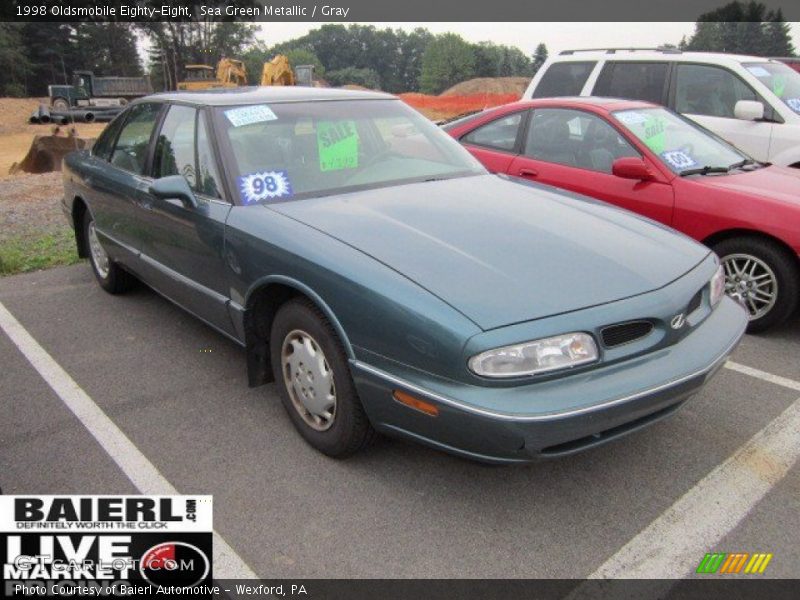 Sea Green Metallic / Gray 1998 Oldsmobile Eighty-Eight