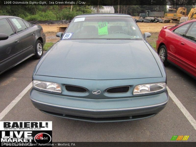 Sea Green Metallic / Gray 1998 Oldsmobile Eighty-Eight