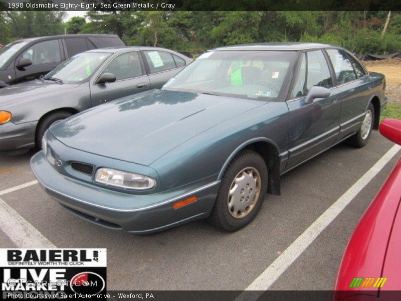 Sea Green Metallic / Gray 1998 Oldsmobile Eighty-Eight