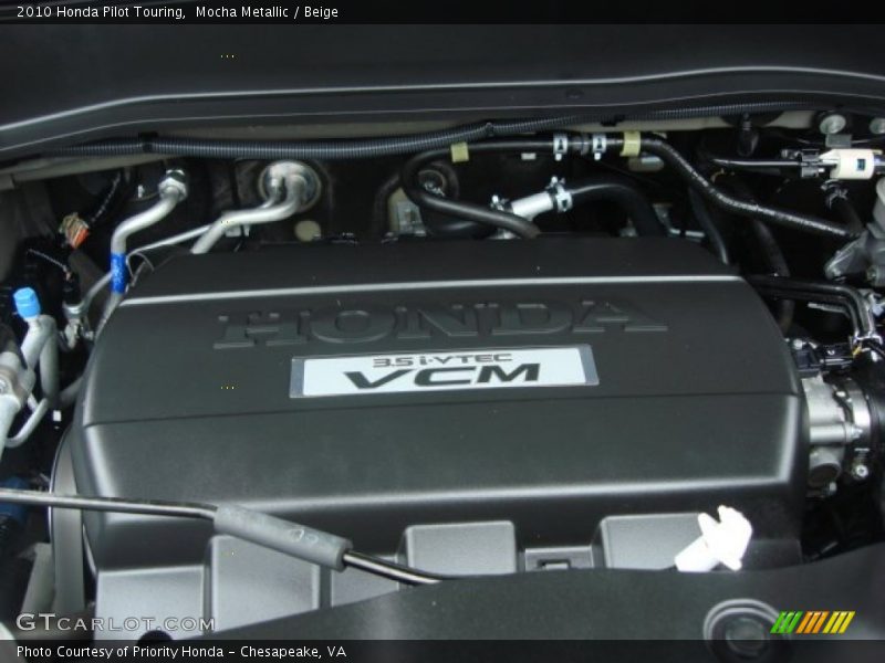  2010 Pilot Touring Engine - 3.5 Liter VCM SOHC 24-Valve i-VTEC V6