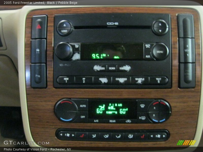 Black / Pebble Beige 2005 Ford Freestar Limited