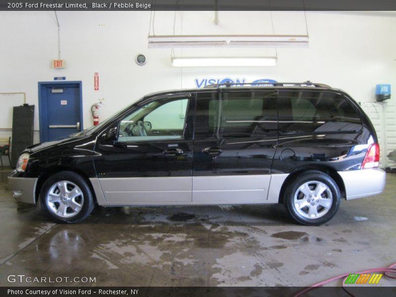 Black / Pebble Beige 2005 Ford Freestar Limited