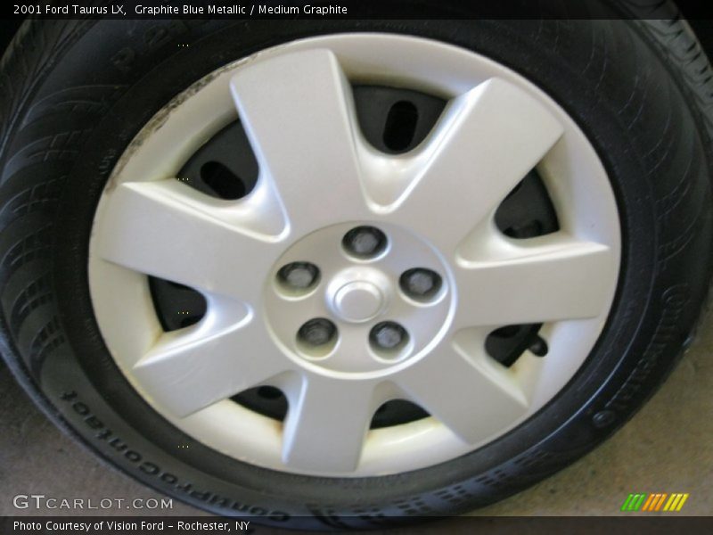 Graphite Blue Metallic / Medium Graphite 2001 Ford Taurus LX