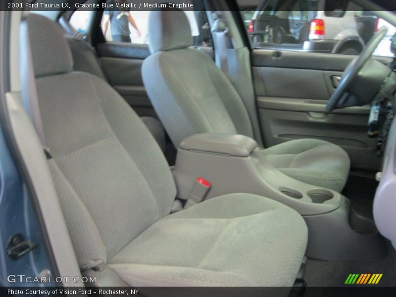Graphite Blue Metallic / Medium Graphite 2001 Ford Taurus LX