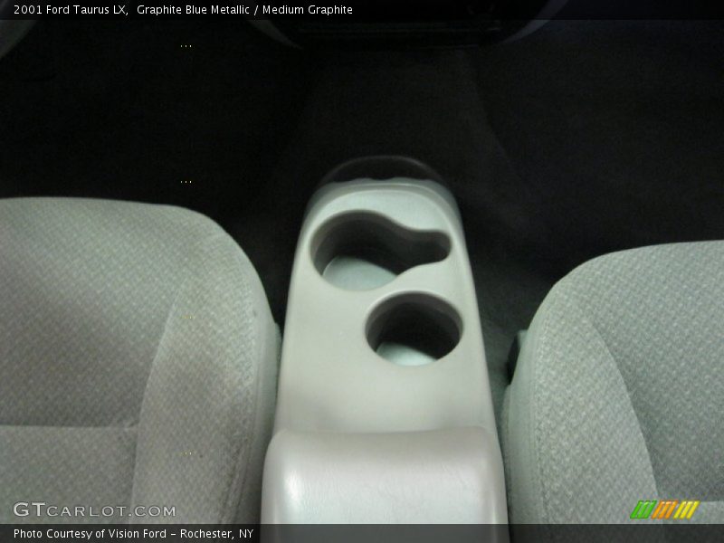Graphite Blue Metallic / Medium Graphite 2001 Ford Taurus LX