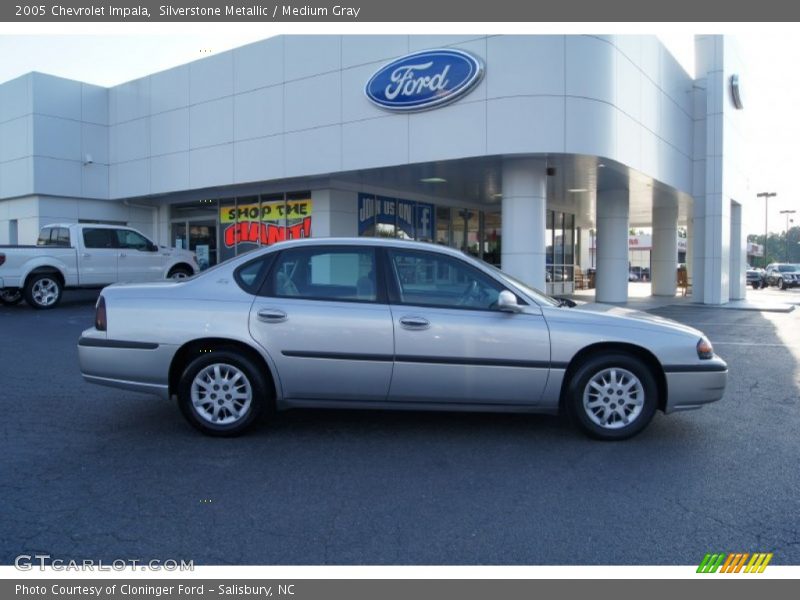 Silverstone Metallic / Medium Gray 2005 Chevrolet Impala