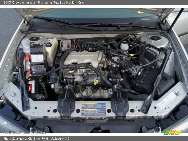 Silverstone Metallic / Medium Gray 2005 Chevrolet Impala