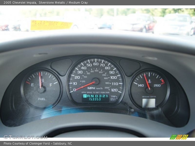 Silverstone Metallic / Medium Gray 2005 Chevrolet Impala