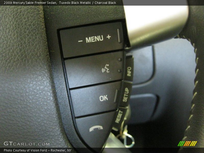 Tuxedo Black Metallic / Charcoal Black 2009 Mercury Sable Premier Sedan