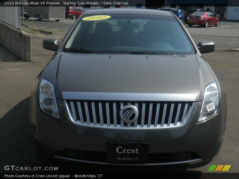 Sterling Gray Metallic / Dark Charcoal 2010 Mercury Milan V6 Premier