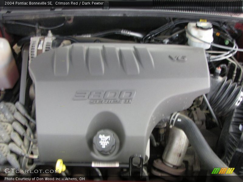 Crimson Red / Dark Pewter 2004 Pontiac Bonneville SE