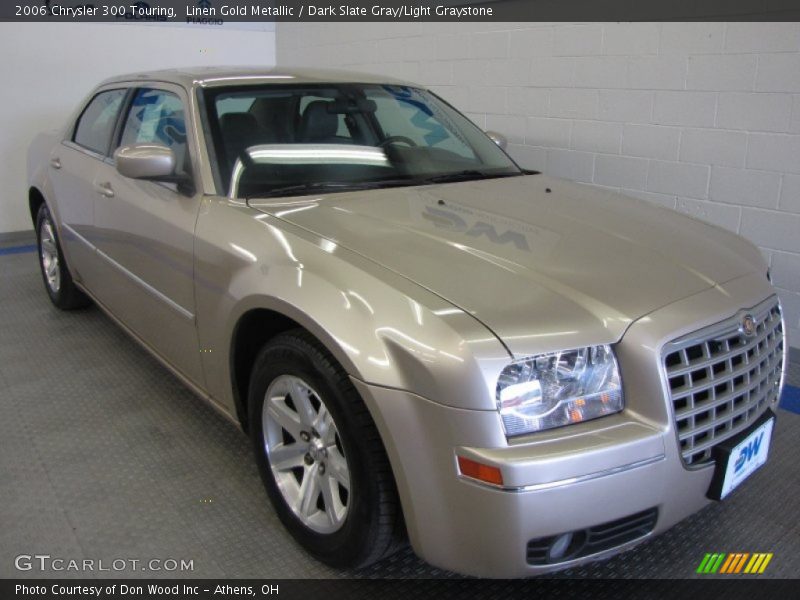 Linen Gold Metallic / Dark Slate Gray/Light Graystone 2006 Chrysler 300 Touring